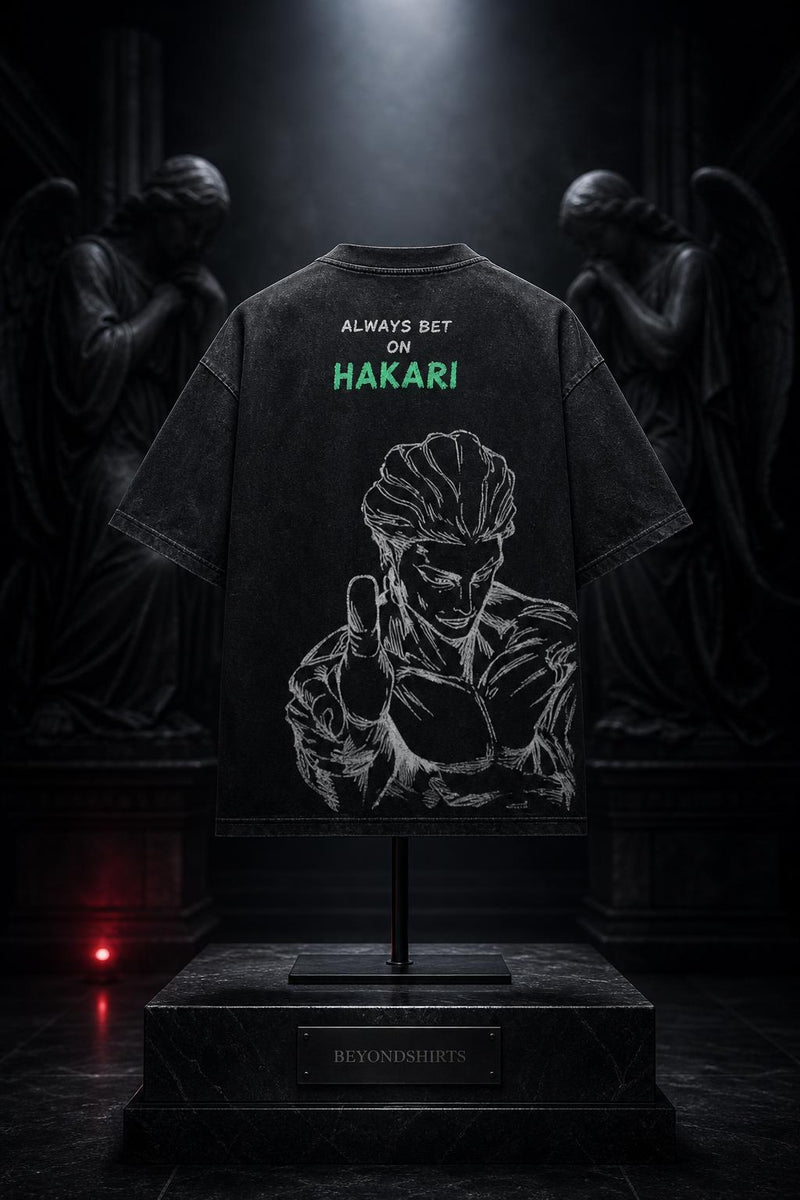 Camiseta Hakari — "Always Bet On Hakari"