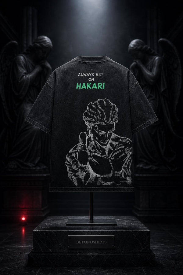 Camiseta Hakari — "Always Bet On Hakari"